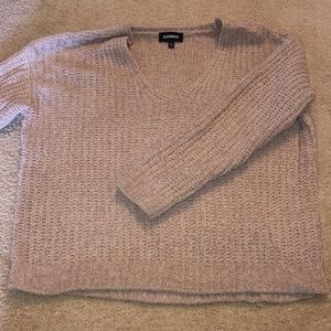 Express chenille sweater